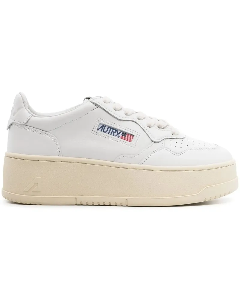 AUTRY Platform Low Woman Leat/leat Mehrfarbig