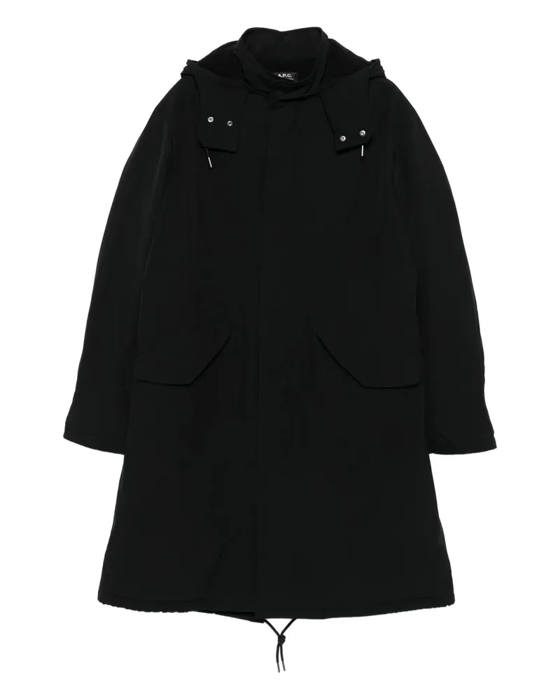 A.P.C. Parka Anatole Schwarz