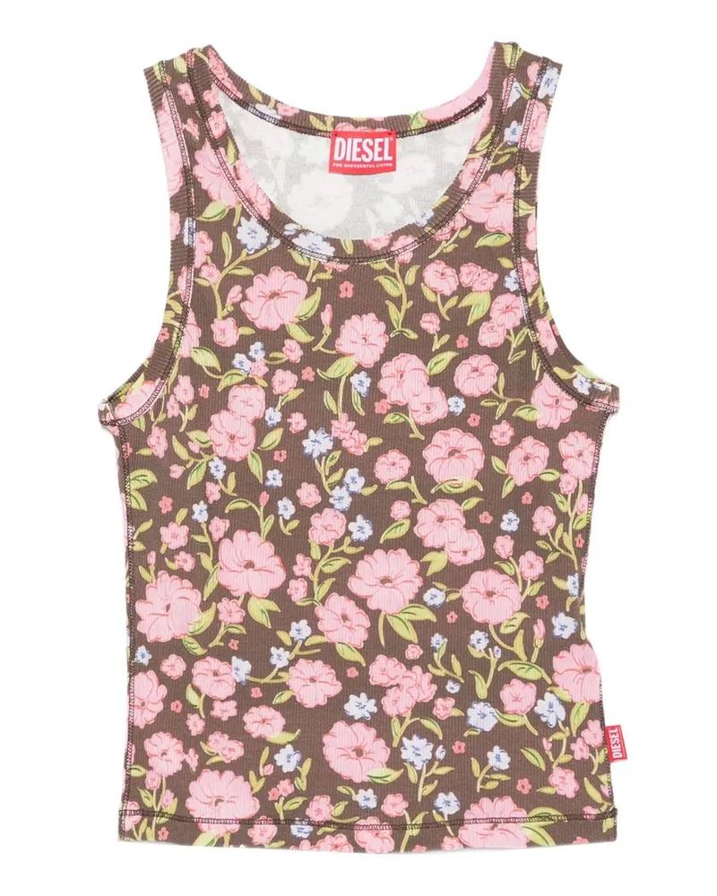 Diesel T-fiore Top Mehrfarbig