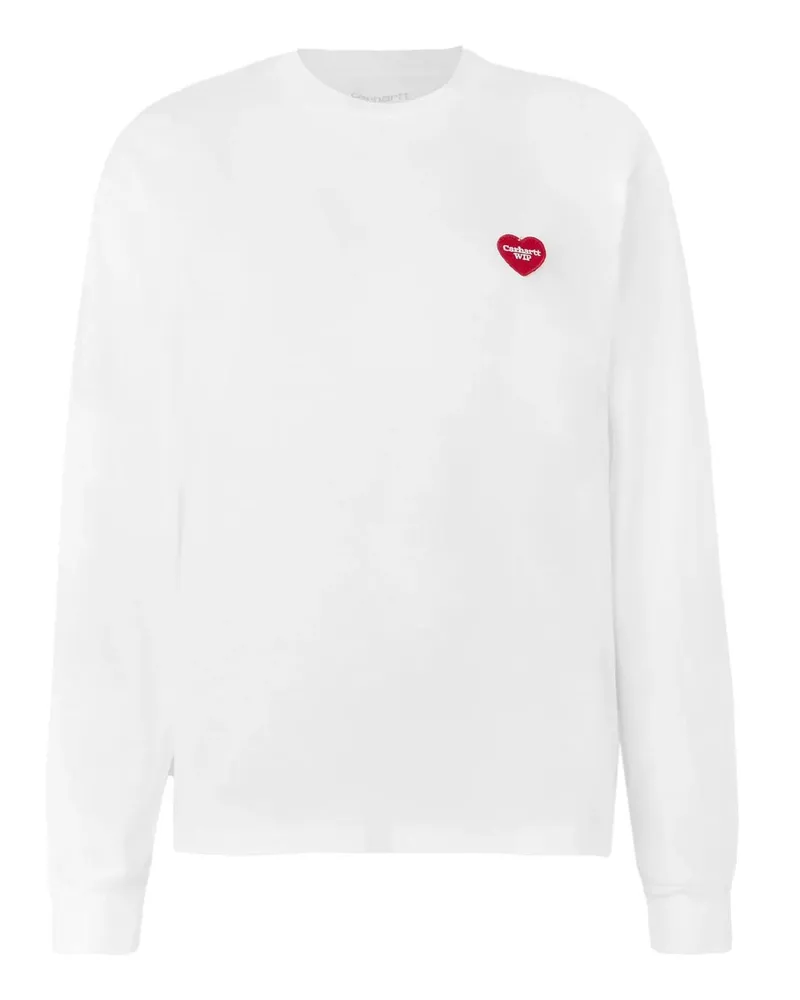 Carhartt WIP Heart Patch T-shirt Weiß