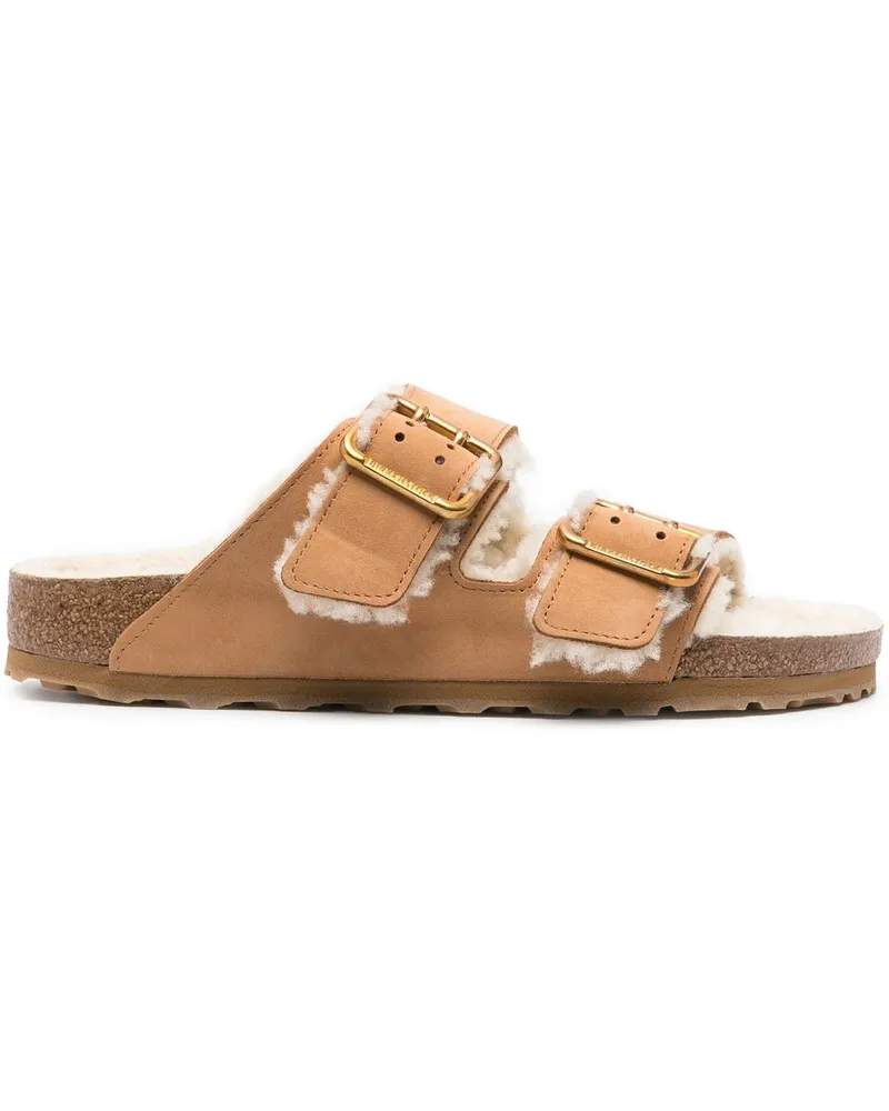 Birkenstock Arizona Bold Shearling Cognac 1023612 Braun