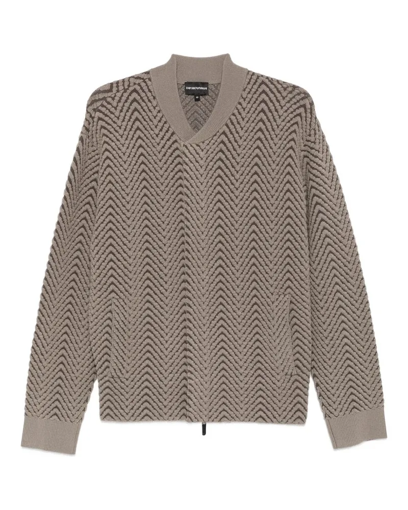 Emporio Armani Blouson Jacket Braun