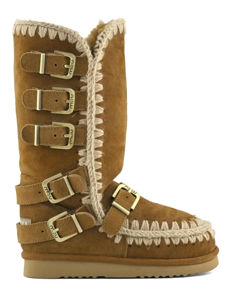 Mou Eskimo Buckle Straps Braun