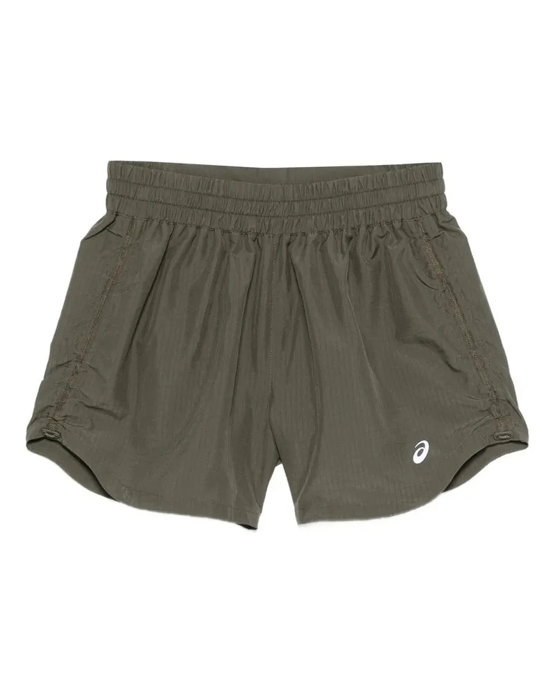 Asics Nagino Run Adjustable 4in Short Grün