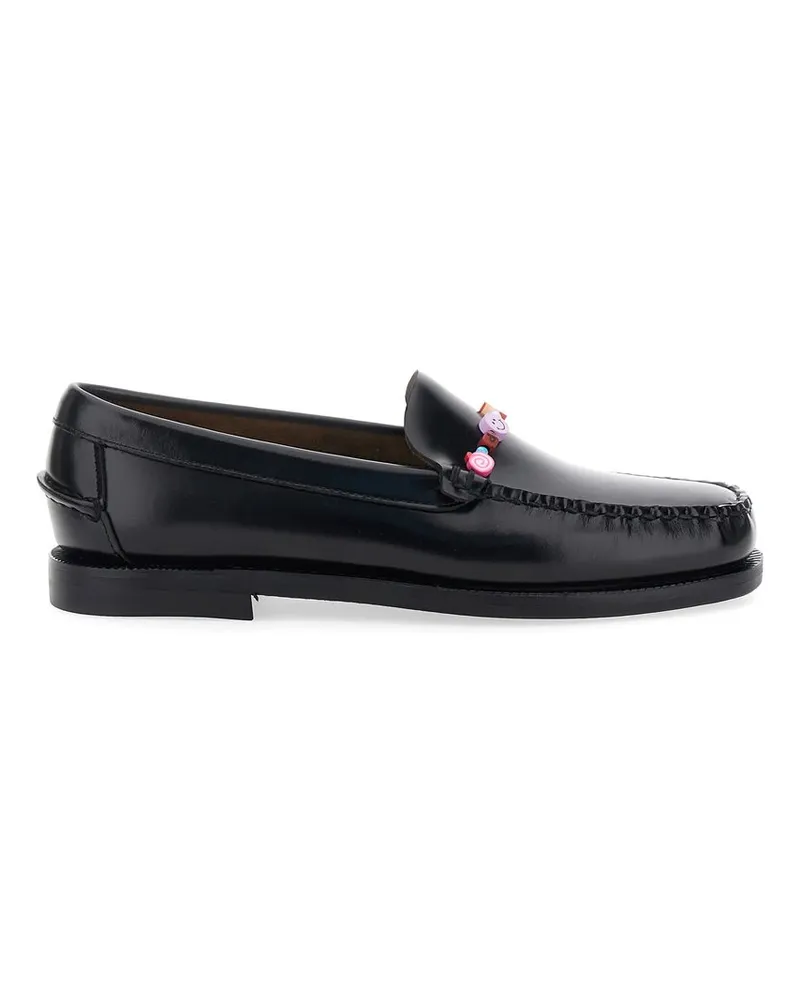 Sebago Frank Beads Woman Schwarz