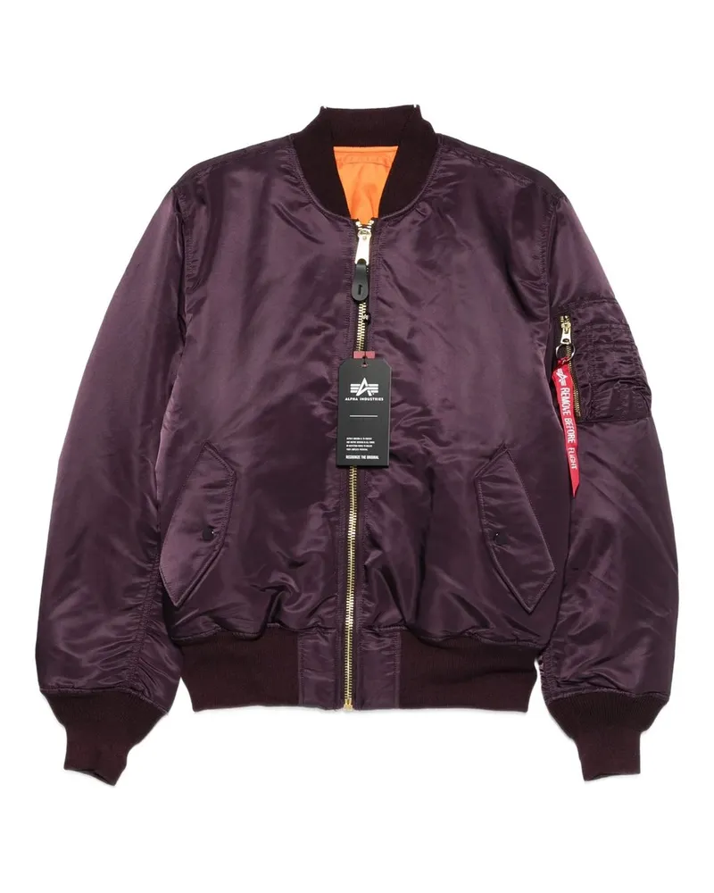 Alpha Industries Ma-1 Heritage Bomber Jacket Violett