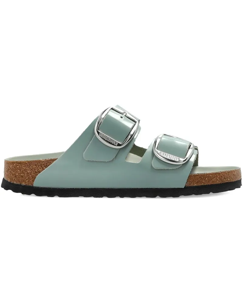 Birkenstock Arizona Big Buckle Hex Shine Pure Sage,natural Lea Grün