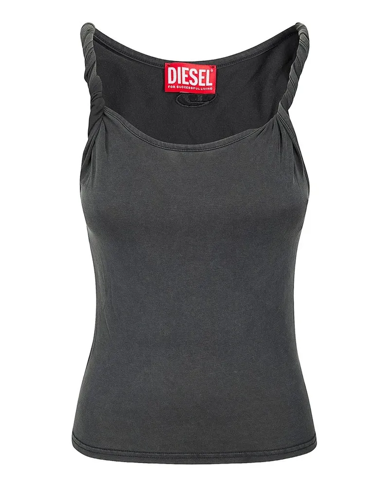 Diesel T-twy-s1 Top Schwarz