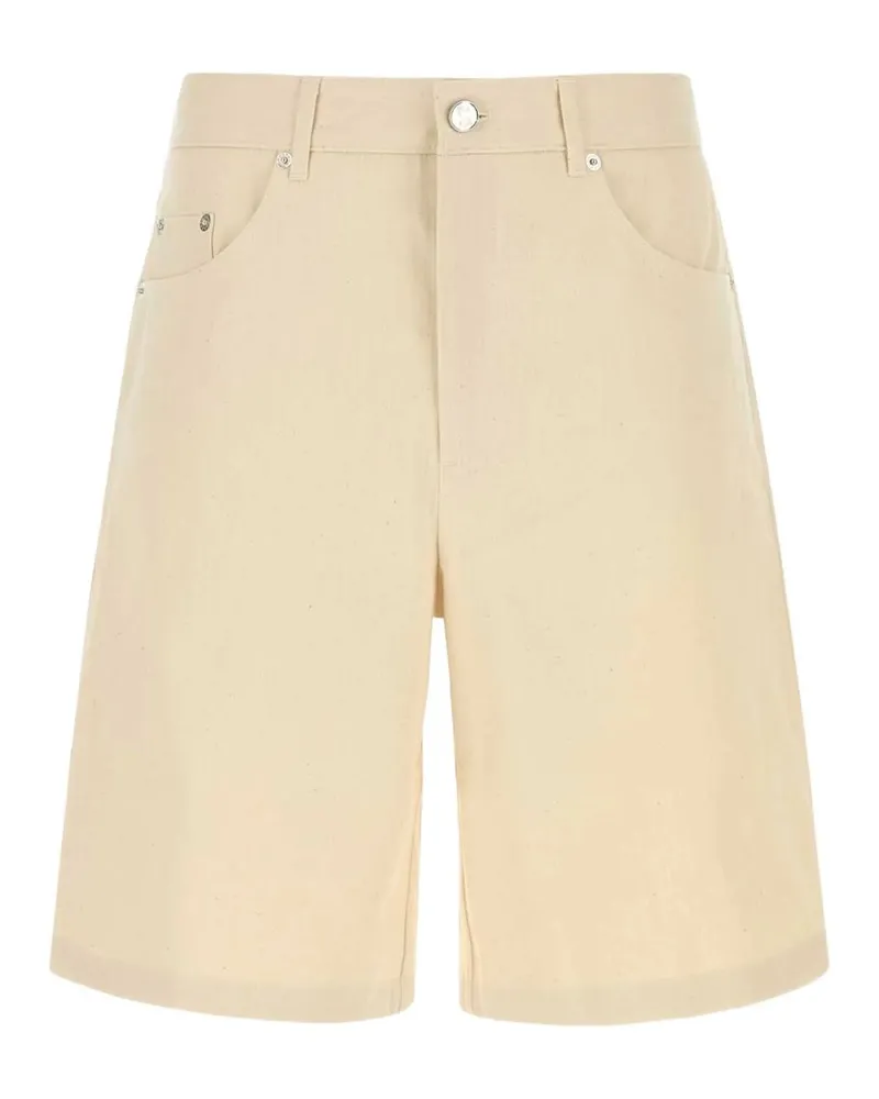 Séfr Davis Denim Shorts Beige