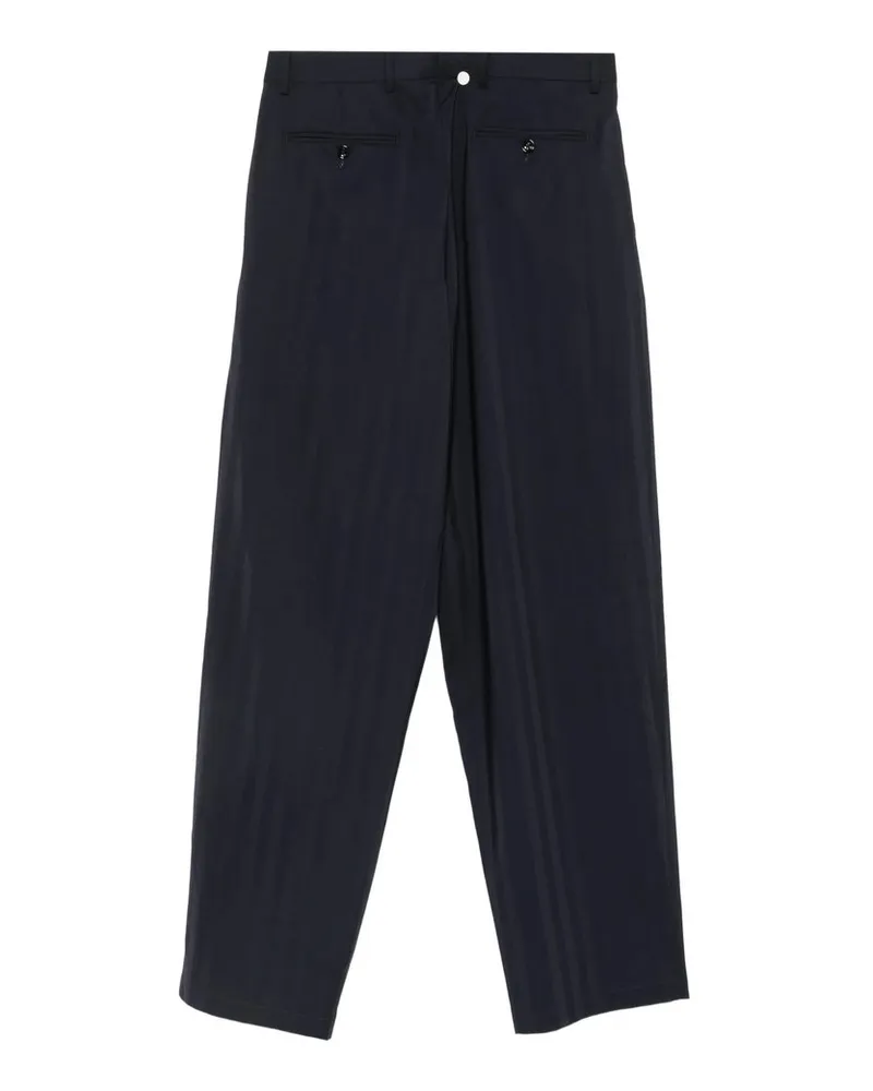 LC23 Marzotto Gessato Pence Trousers Blau