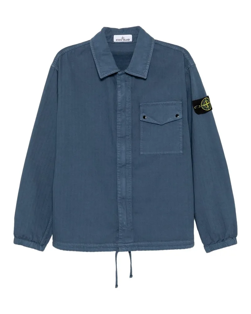 Stone Island Overshirt Blau