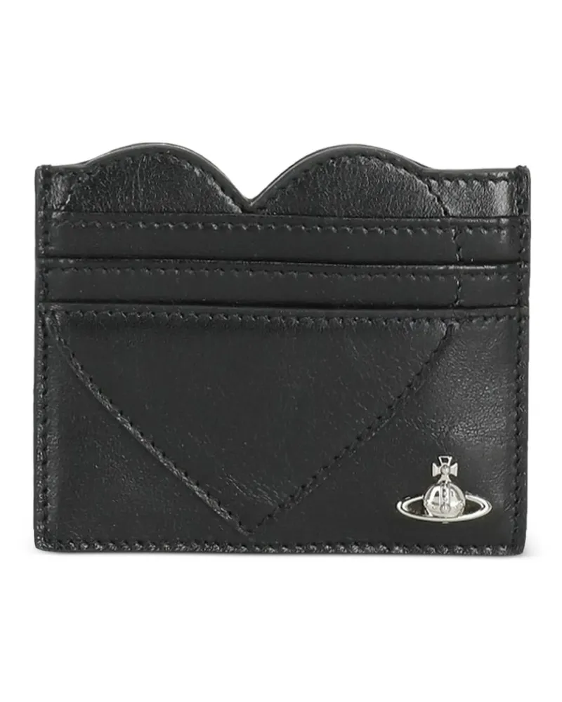Vivienne Westwood Heart Card Holder Schwarz