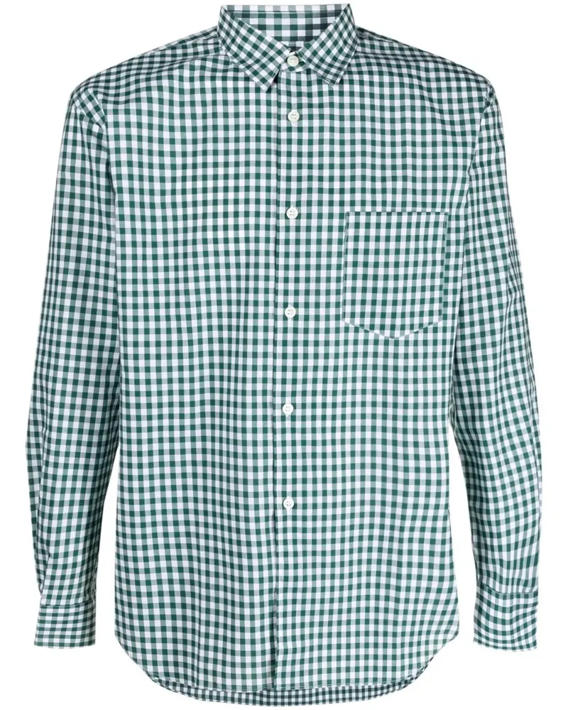 Comme des Garçons Mens Shirt Woven Fzb020per Grün