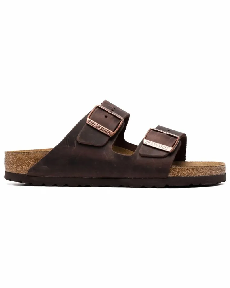 Birkenstock Arizona Habana, Oiled Leather Braun