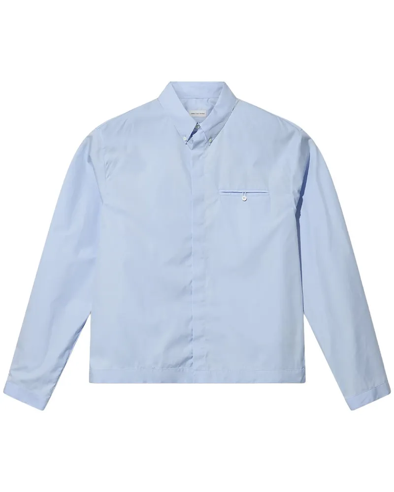 Dries van Noten Cardenne 4314 M.w.shirt 020715.4314 Blau