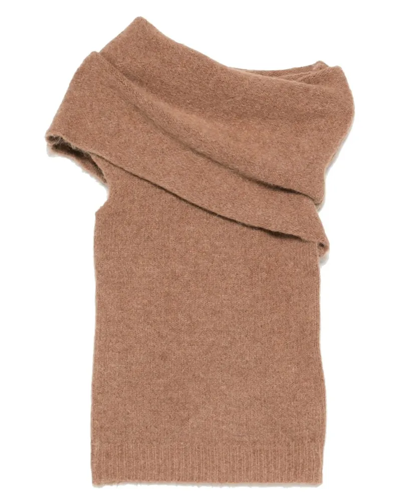 Entire Studios Sleeveless Bound Top Rye Beige