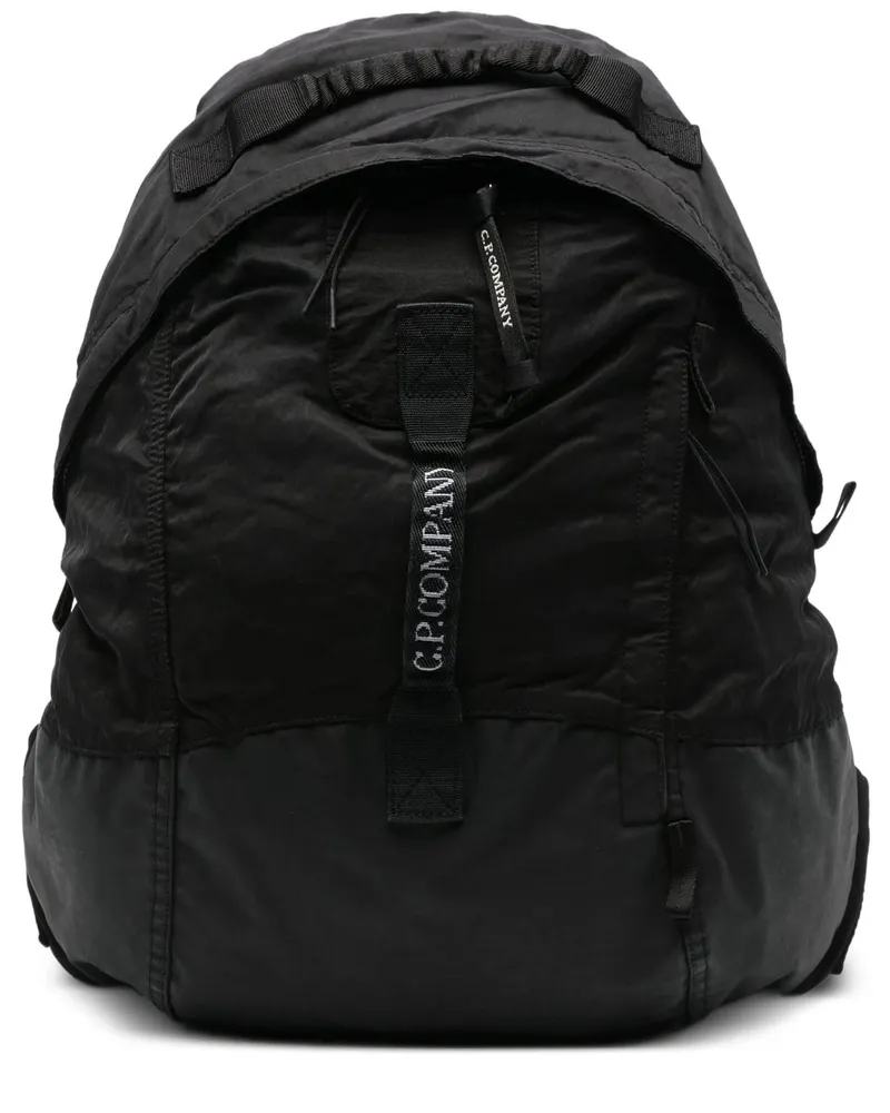 C.P. Company Accessories Back Pack in Nylon b Schwarz