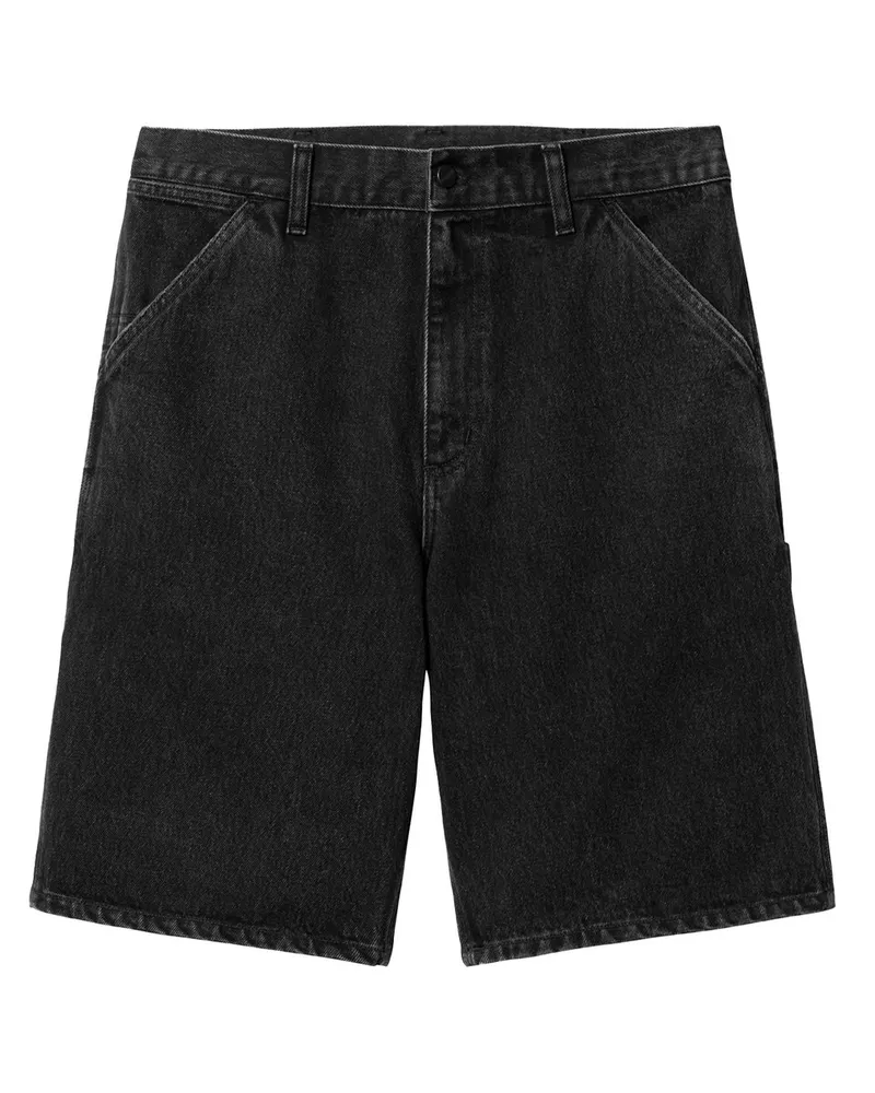 Carhartt WIP Single Knee Short Denim Schwarz
