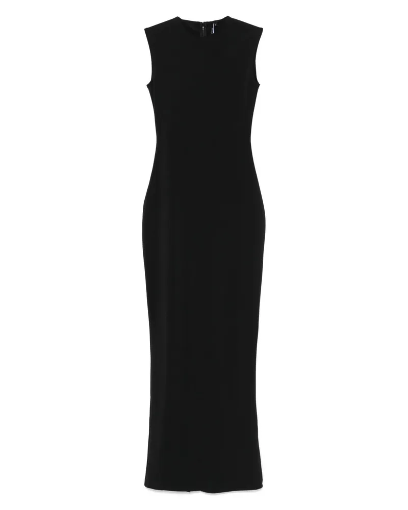 Entire Studios Sleeveless Maxi - Nylon Spandex Soot Schwarz