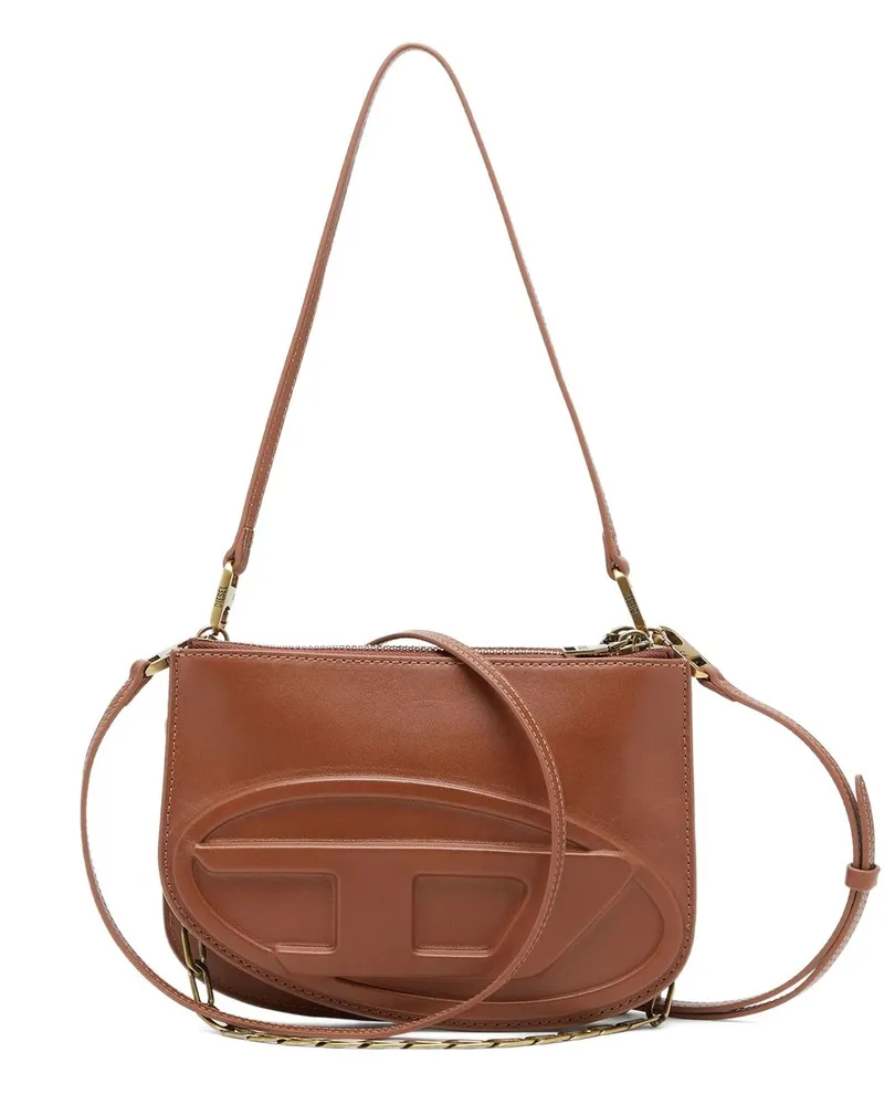 Diesel 1dr 2.0 1dr Twin Shoulder Bag Braun