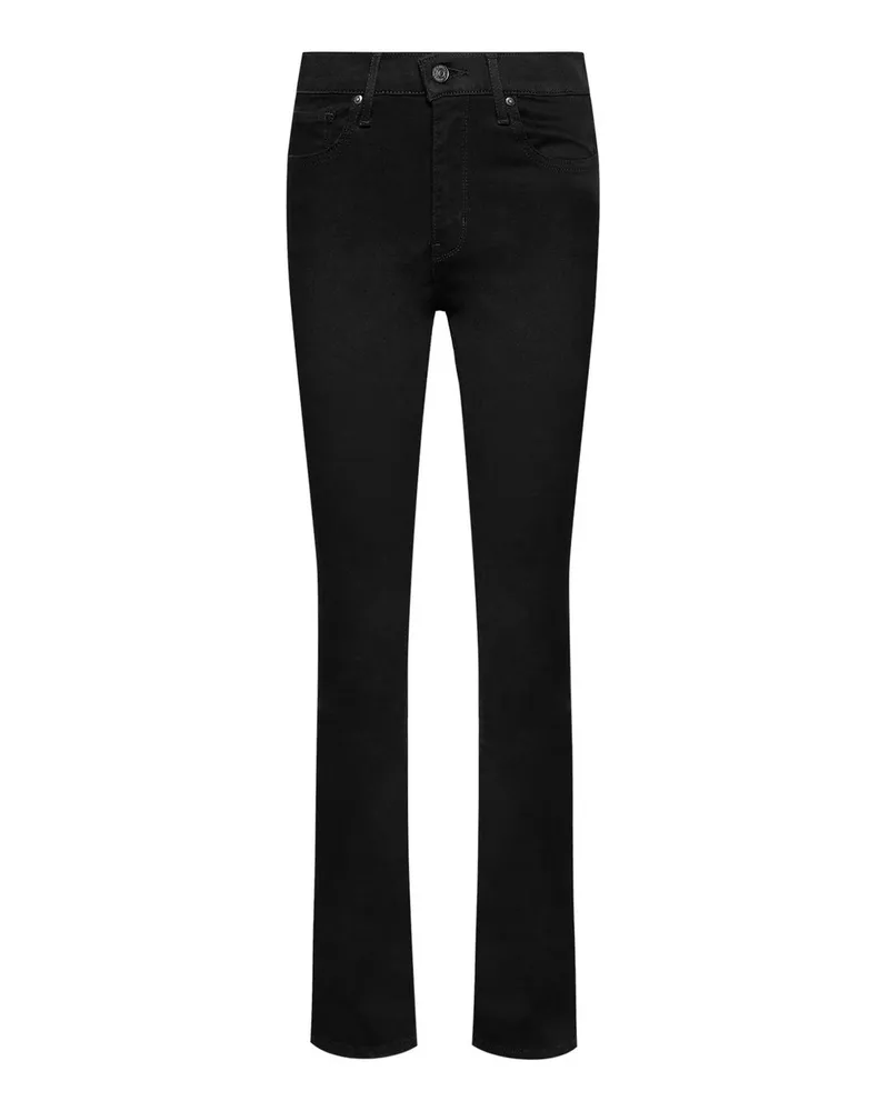 Levi's 724 High Rise Straight Jeans Schwarz