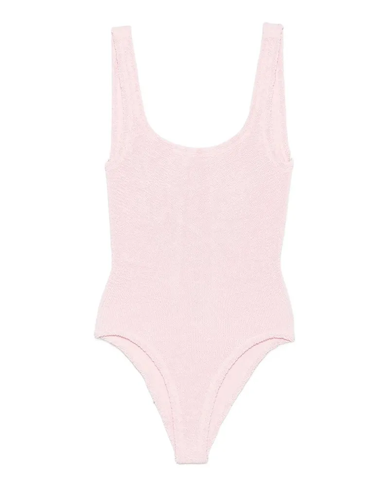 Hunza G Square Neck Swim Rose