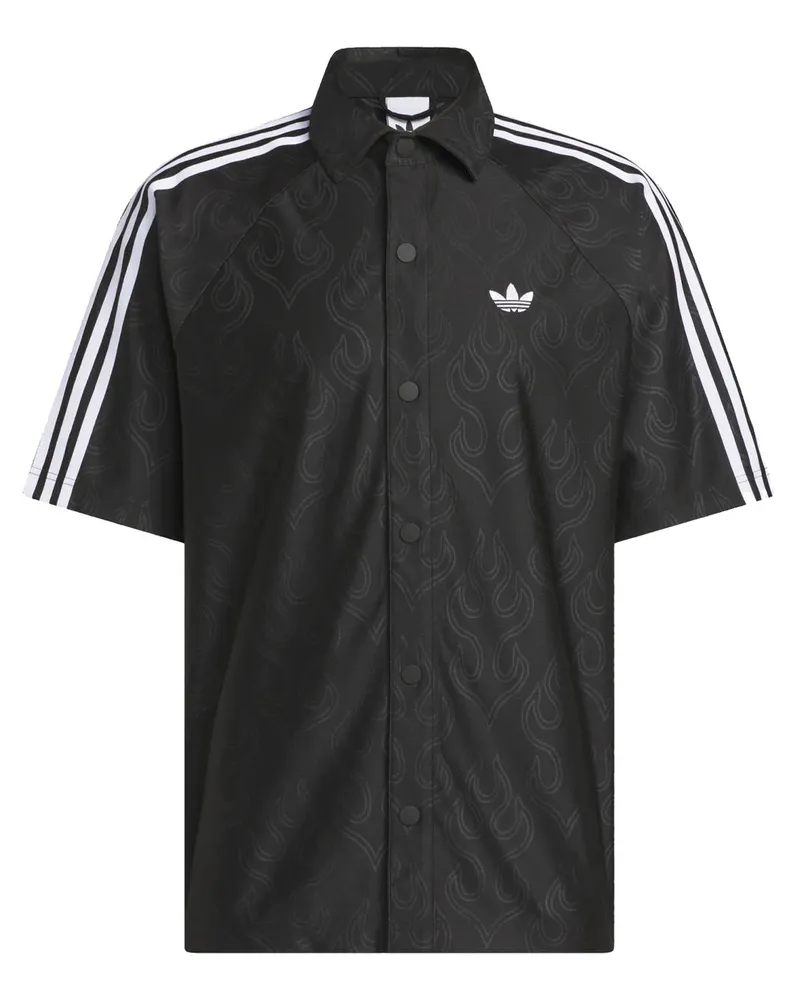 adidas Jacquard Top Nero Schwarz