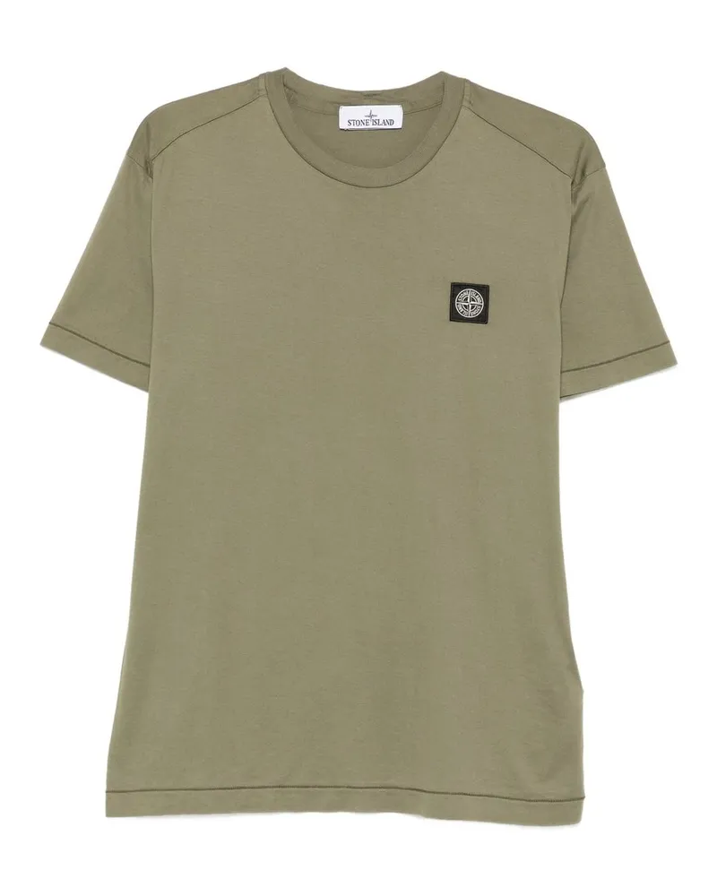 Stone Island ss T-shirt Grün