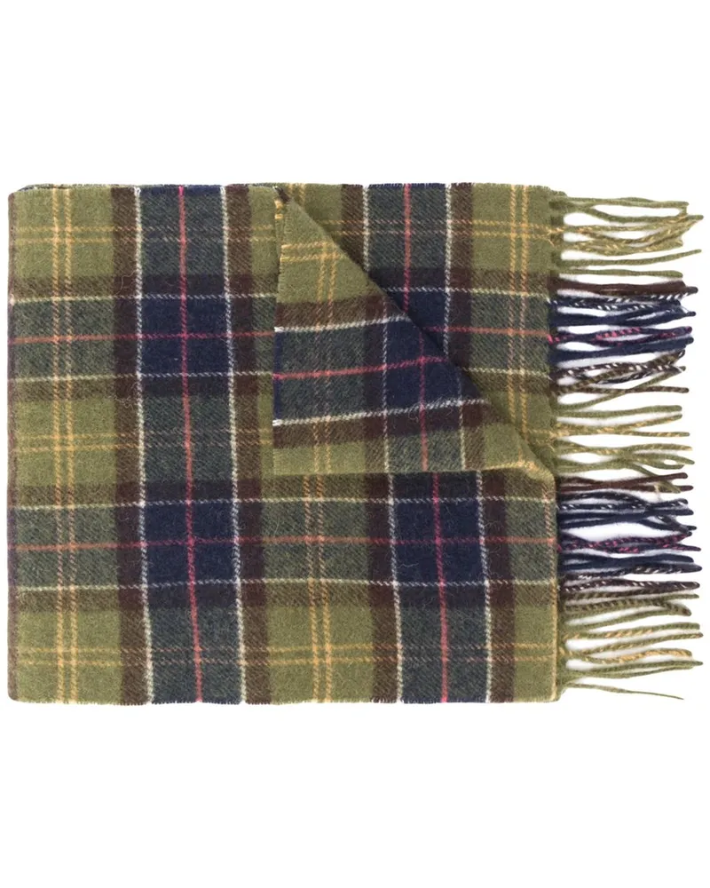 Barbour Tartan Lambswool Scarf Mehrfarbig