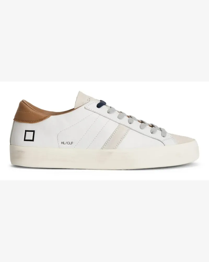 D.A.T.E. Hill Low Calf Weiß