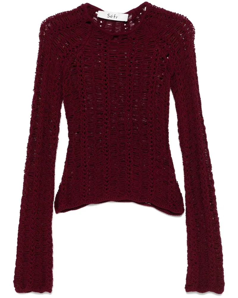 Séfr Liv Sweater Rot
