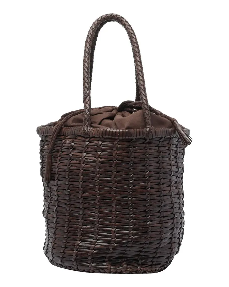 Dragon Diffusion Lina Big Bucket Bag Braun