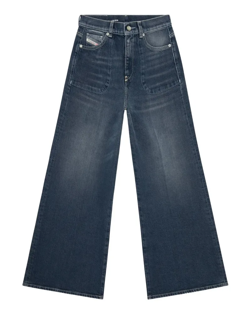 Diesel 1978 D-akemi-f L.32 Pantaloni Blau