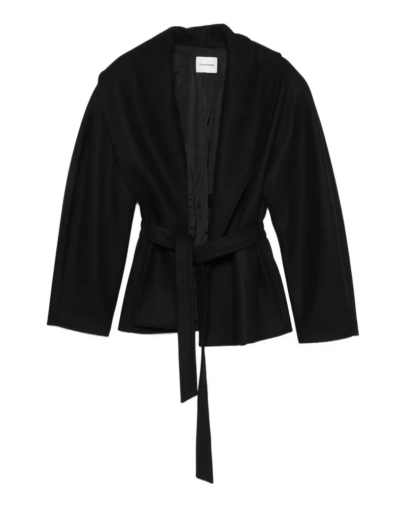 ANDAMANE Niki - Belted Padded Jacket Schwarz