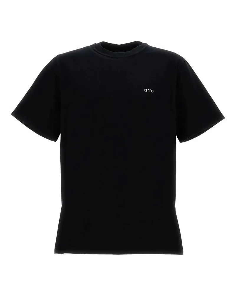 Arte Antwerp Back Poster T-shirt Schwarz