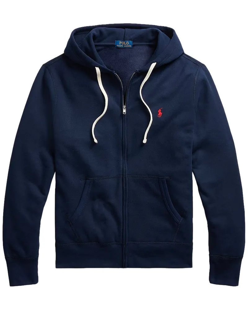 Ralph Lauren The rl Fleece Zip Hoodie 710813297004 Blau