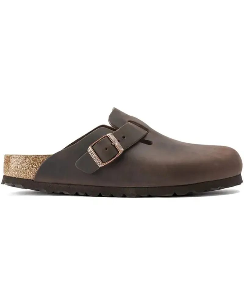Birkenstock Boston Oiled Leather 860133 Braun