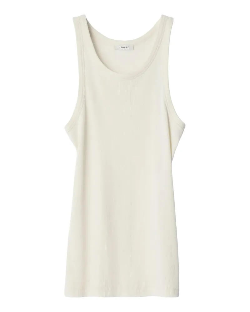 Christophe Lemaire Ribbed Tank Top Ts0035.lj1067 Gelb