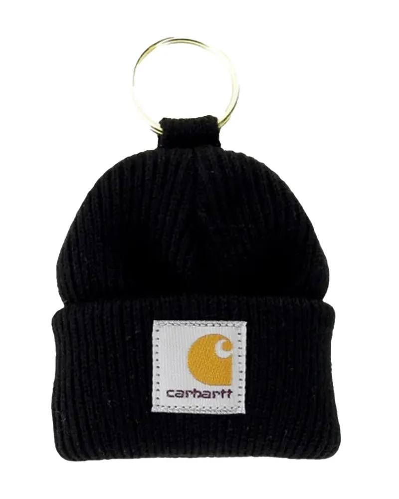 Carhartt WIP Mini Watch Hat Keychain Schwarz