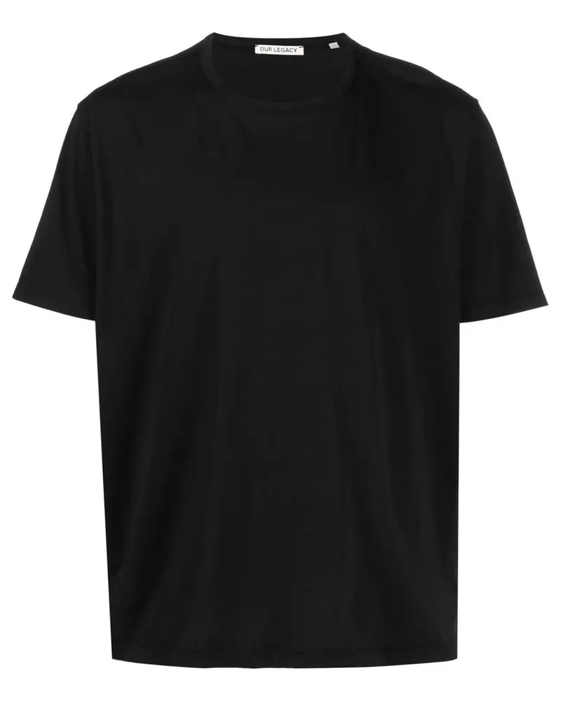 Our Legacy New Box T-shirt Schwarz