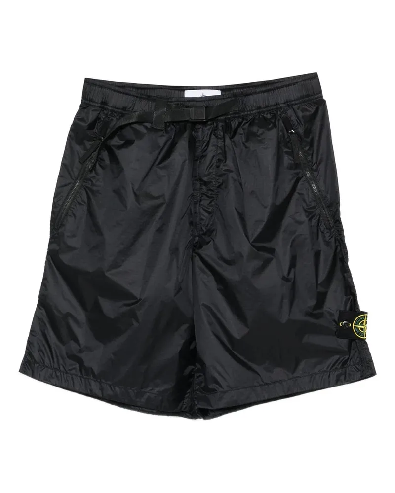 Stone Island Bermuda Loose Wide Leg Blau