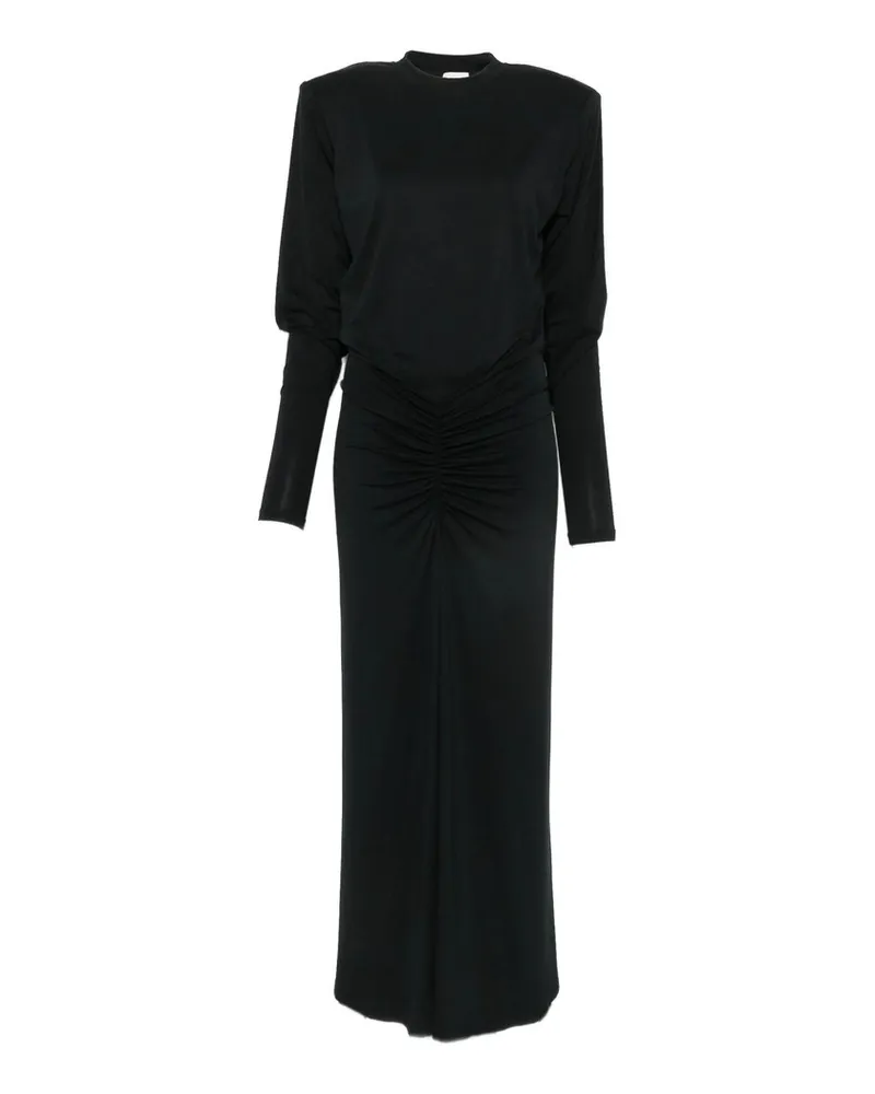ANDAMANE New Lennox - Long Sleeves T-shirt Midi Dress Schwarz