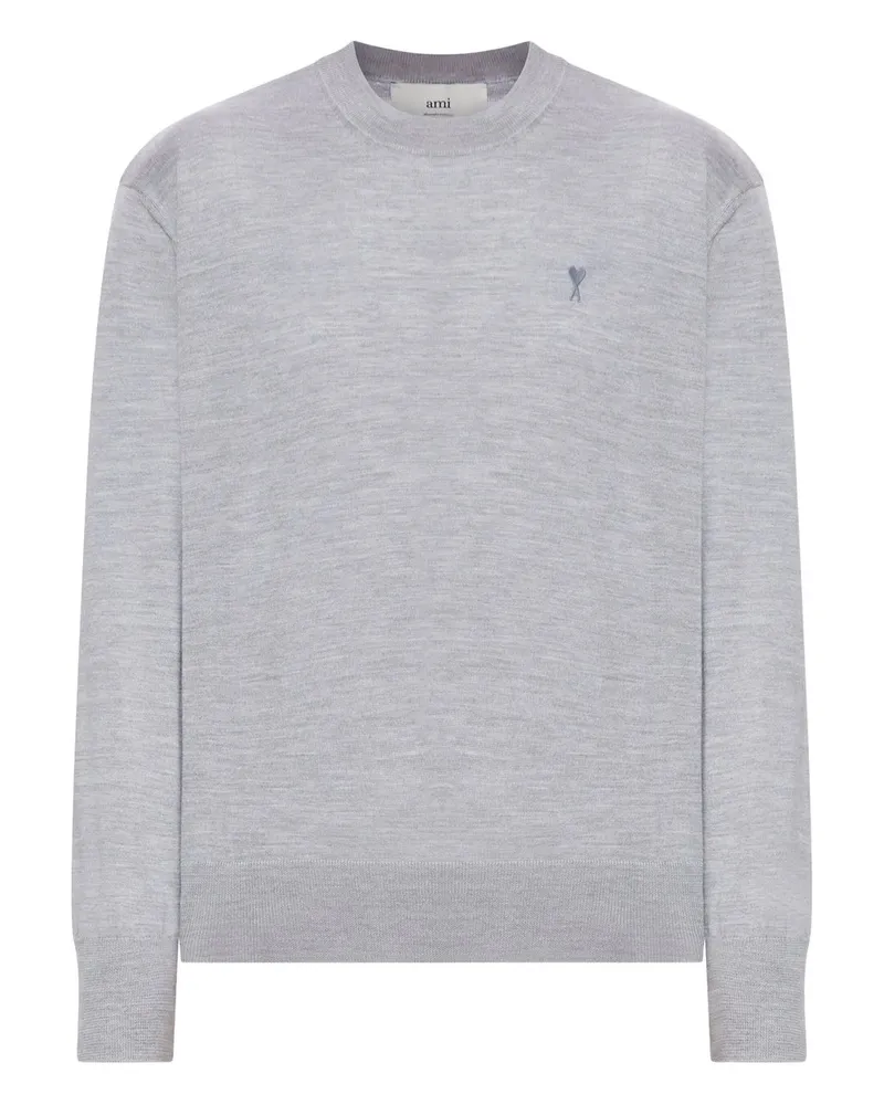 AMI Paris Sweater Adc Grau