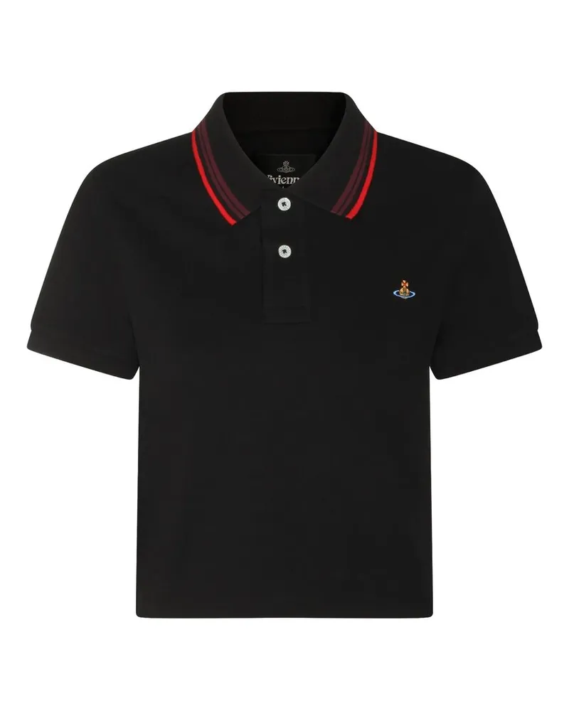 Vivienne Westwood Mini Classic Polo Schwarz