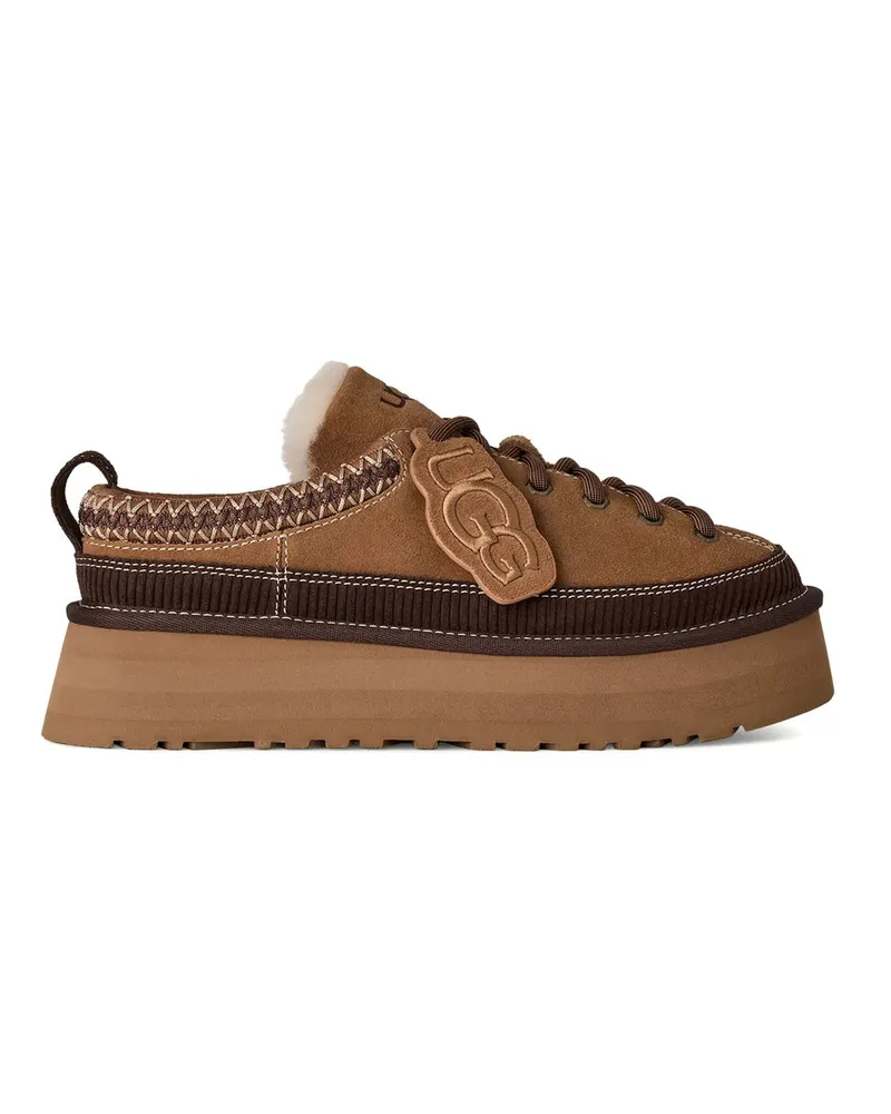UGG Heritage Lace up Slipper Braun
