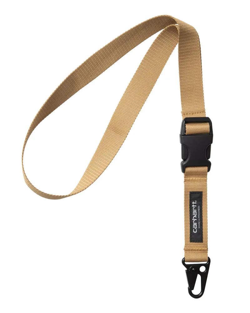 Carhartt WIP Click Keychain Beige