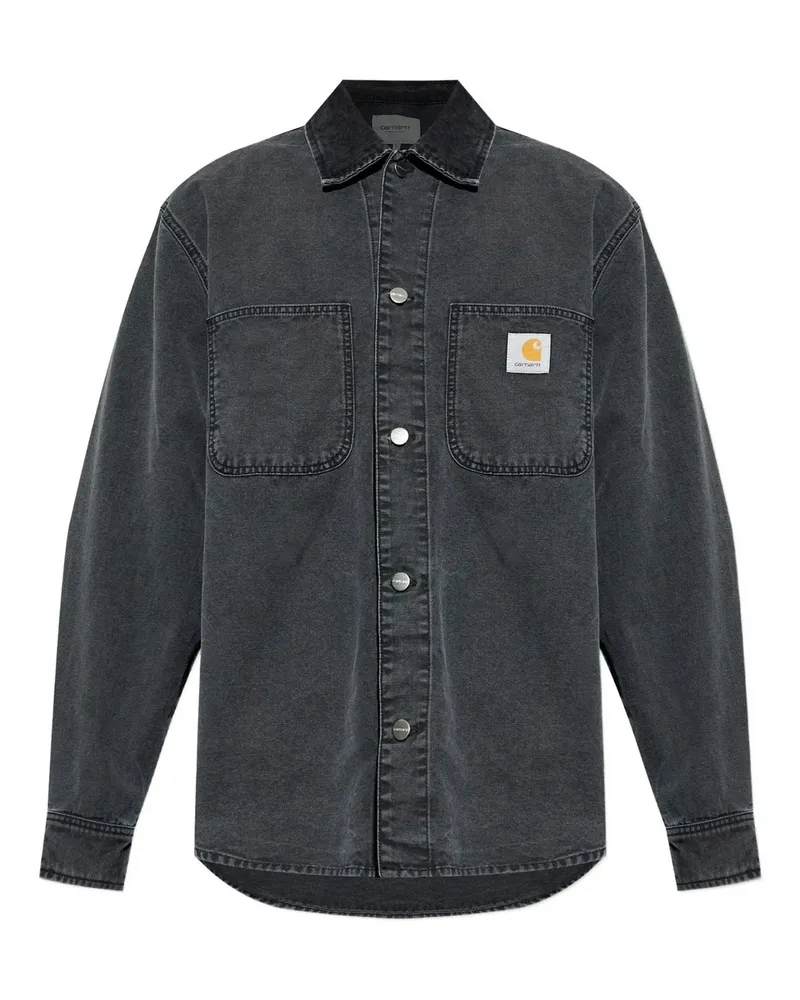 Carhartt WIP Mitch Shirt Jac Schwarz