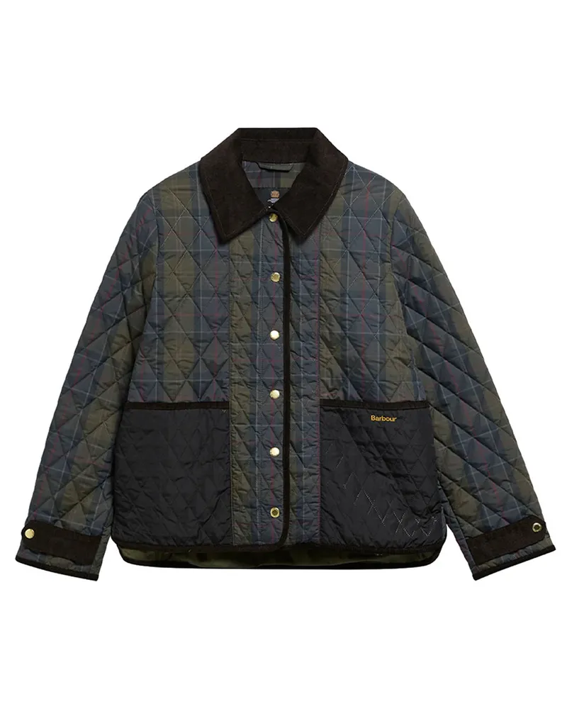 Barbour Ainsdale Checked Quilted Jkt Lqu1932 Mehrfarbig