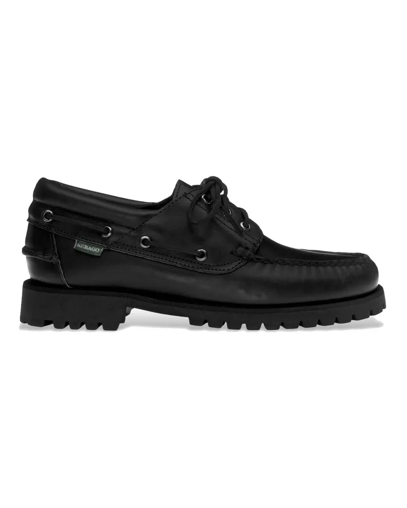 Sebago Acadia Waxy Schwarz