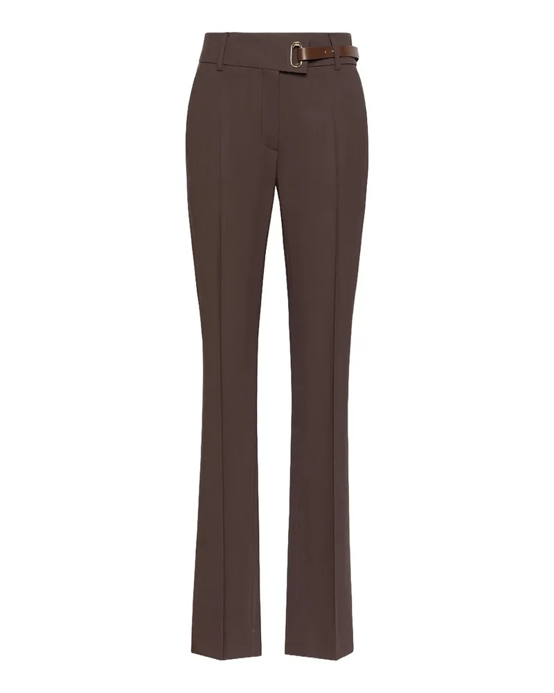 SPORTMAX Pantalone Slim Spxrum Braun